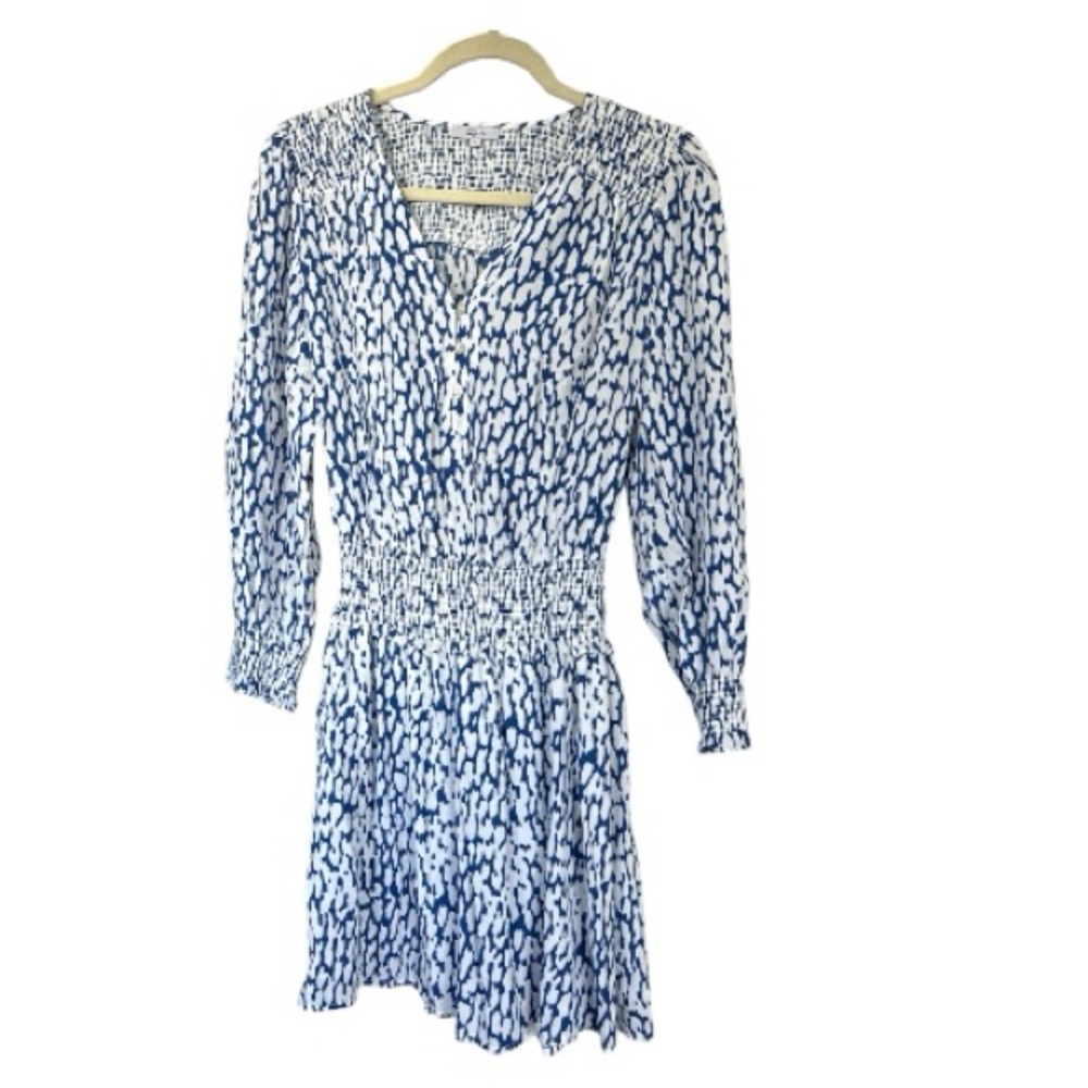 Rails Cobalt Static Leopard dress size 2 EUC DH0035 - Picture 2 of 6